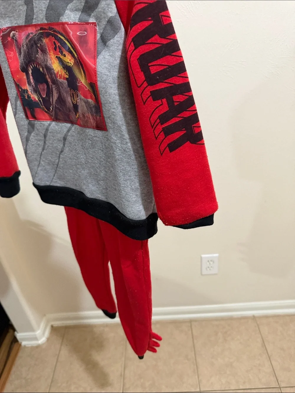 2 size 4T boys jogger sets Jurassic Park & Baby Shark themed